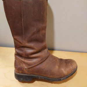 Tall Brown leather boots